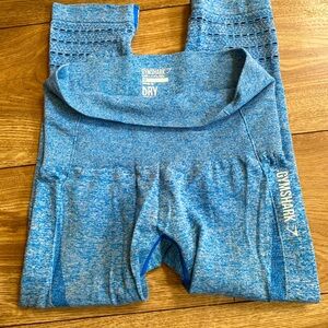 Gymshark Blueberry Marl Crop Legging XS